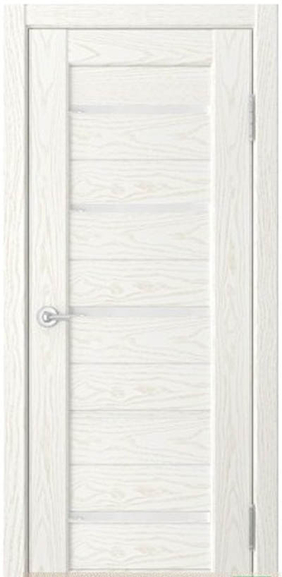 Ульяновские двери, Техно-1, ясень белый, кипельно белое